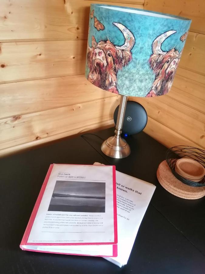 Skye Coorie Cabin Breakish Bagian luar foto